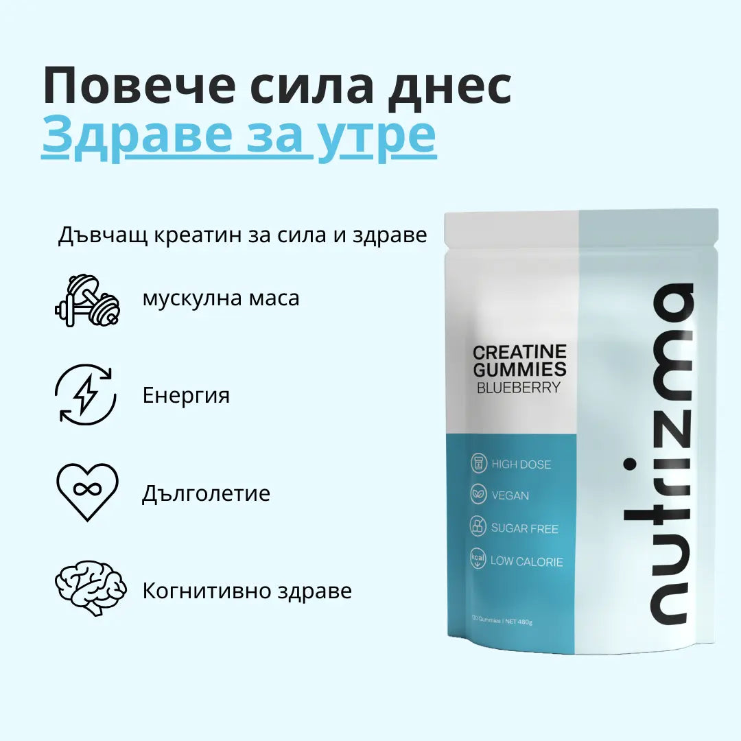 Желирани Креатинови Кубчета